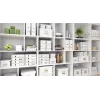 Leitz Click & Store WOW DVD glabāšanas kaste, balta, kartons, 206 mm, 325 mm, 147 mm, 570 g