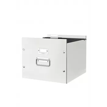 Leitz Click & Store WOW piekaramo mapju kaste, balta, kartons, 1,21 kg