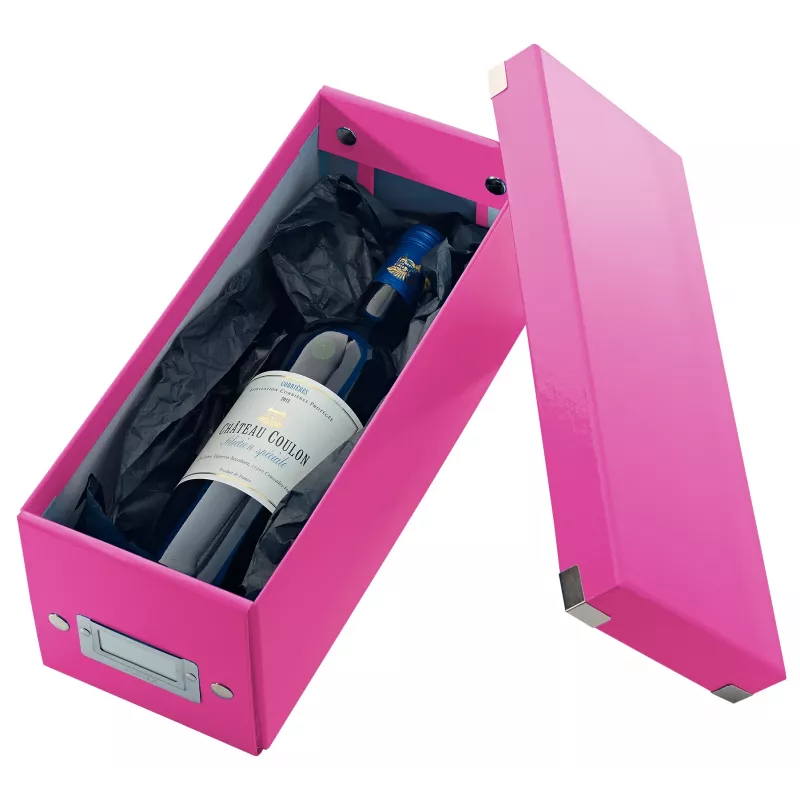 Leitz Click & Store WOW CD glabāšanas kaste, rozā, kartons, 143 mm, 352 mm, 136 mm, 440 g