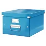 Leitz Click & Store WOW vidēja izmēra uzglabāšanas kaste, zila, kartons, 16,7 L, 281 mm, 200 mm, 265 x 335 x 188 mm