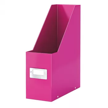 Leitz Click & Store WOW žurnālu turētājs, rozā, kartons, 103 mm, 253 mm, 330 mm, 95 x 245 x 310 mm