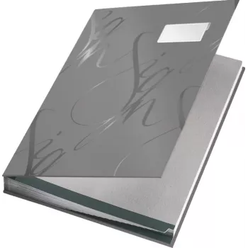 Leitz Design Signature Book 18 starplikas A4, Pelēka, Kartons, A4, 240 mm, 25 mm, 320 mm