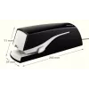 Leitz Electric Stapler 5533 NeXXt plakans Clinch 20 loksnes, 20 loksnes, 200 skavas, 2 cm, 1 cm, Plastmasa, Melns, Balts