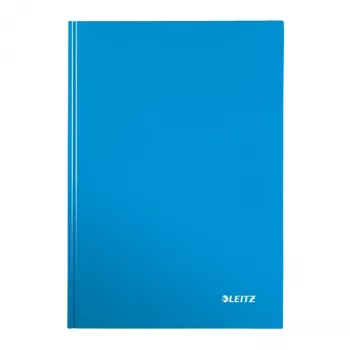 Leitz Piezīmju grāmatiņa WOW A4 līniju, ar cieto vāku, 90 g/m²/80 lapas, Zila, A4, 80 lapas, 80 g/m², Cietais vāks