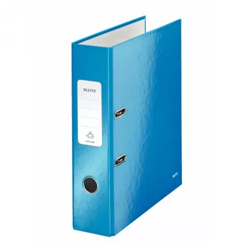 Leitz sviru mape 180° WOW POB/laminēta A4/80mm, A4, kartons, zila, 600 loksnes, 80 g/m², 8 cm