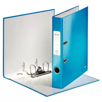 Leitz sviru mape 180° WOW POB/laminēta A4/50 mm, A4, kartons, zila, 350 lapas, 80 g/m², 5 cm