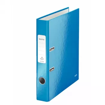 Leitz sviru mape 180° WOW POB/laminēta A4/50 mm, A4, kartons, zila, 350 lapas, 80 g/m², 5 cm