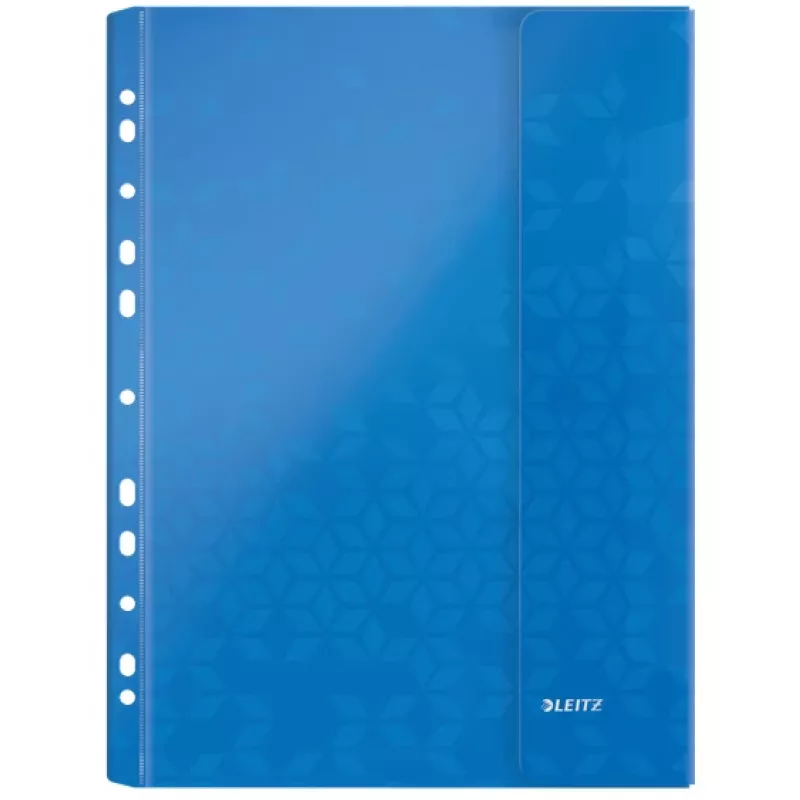 Leitz Kabata ar atloku WOW A4 PP dažādās krāsās, A4, Dažādas krāsas, Polipropilēns (PP), 0.2 mm, 235 mm, 4 mm