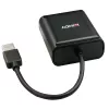 Lindy 60m 4 pieslēgvietu USB 2.0 Cat.6 paplašinātājs, USB 2.0, RJ-45, USB 2.0, melns, metāls, 52 mm, 60 mm