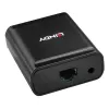 Lindy 60m 4 pieslēgvietu USB 2.0 Cat.6 paplašinātājs, USB 2.0, RJ-45, USB 2.0, melns, metāls, 52 mm, 60 mm