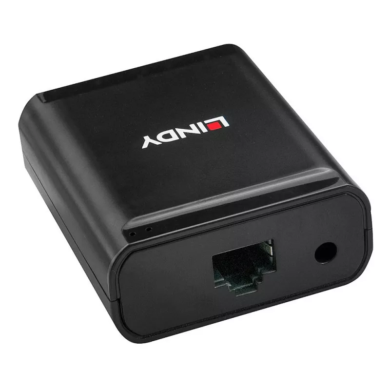 Lindy 60m 4 pieslēgvietu USB 2.0 Cat.6 paplašinātājs, USB 2.0, RJ-45, USB 2.0, melns, metāls, 52 mm, 60 mm