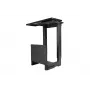 Lindy Sliding Under Desk PC Holder, pie galda stiprināms centrālā procesora turētājs, 30 kg, melns, tērauds, 0 - 360°, 45 cm