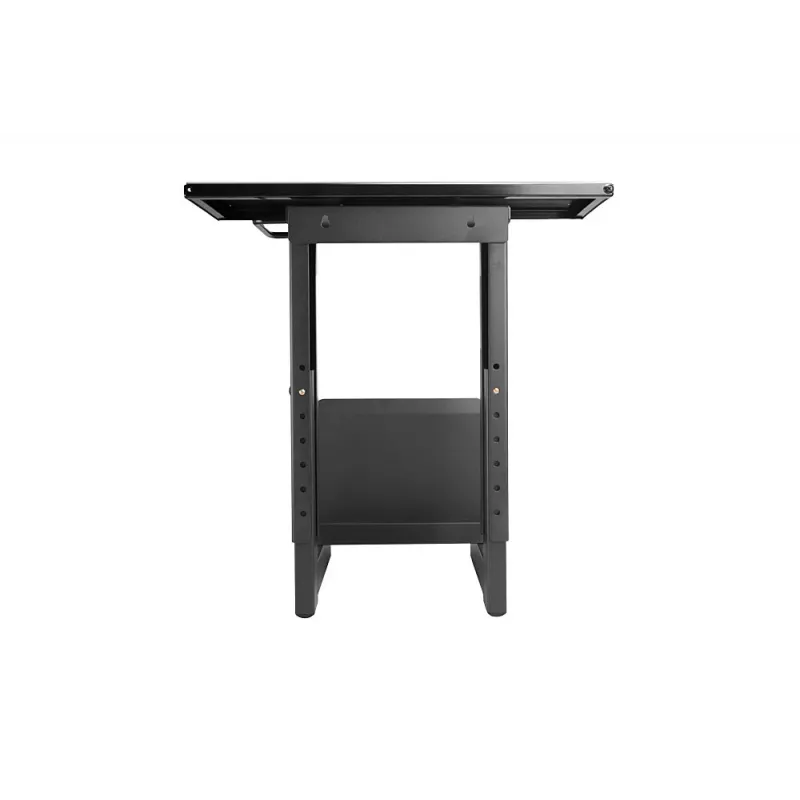 Lindy Sliding Under Desk PC Holder, pie galda stiprināms centrālā procesora turētājs, 30 kg, melns, tērauds, 0 - 360°, 45 cm