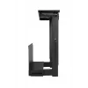 Lindy Sliding Under Desk PC Holder, pie galda stiprināms centrālā procesora turētājs, 30 kg, melns, tērauds, 0 - 360°, 45 cm