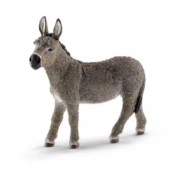Schleich FARM WORLD ēzeļa figūriņas modelis 13772, plastmasas kolekcionējams dzīvnieks, daudzkrāsains, no 3 gadu vecuma