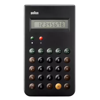 Braun BNE001BK kabatas kalkulators Basic melns