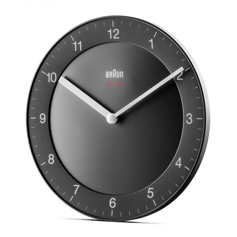 Braun BC06B-DCF kvarca pulkstenis Circle melns