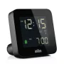 Braun BC09-DCF digitālais modinātājpulkstenis, melns