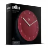 Braun BC06R-DCF Kvarca pulkstenis aplis sarkans