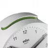 Braun BC12W kvarca modinātājpulkstenis, balts