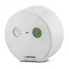Braun BC12W kvarca modinātājpulkstenis, balts