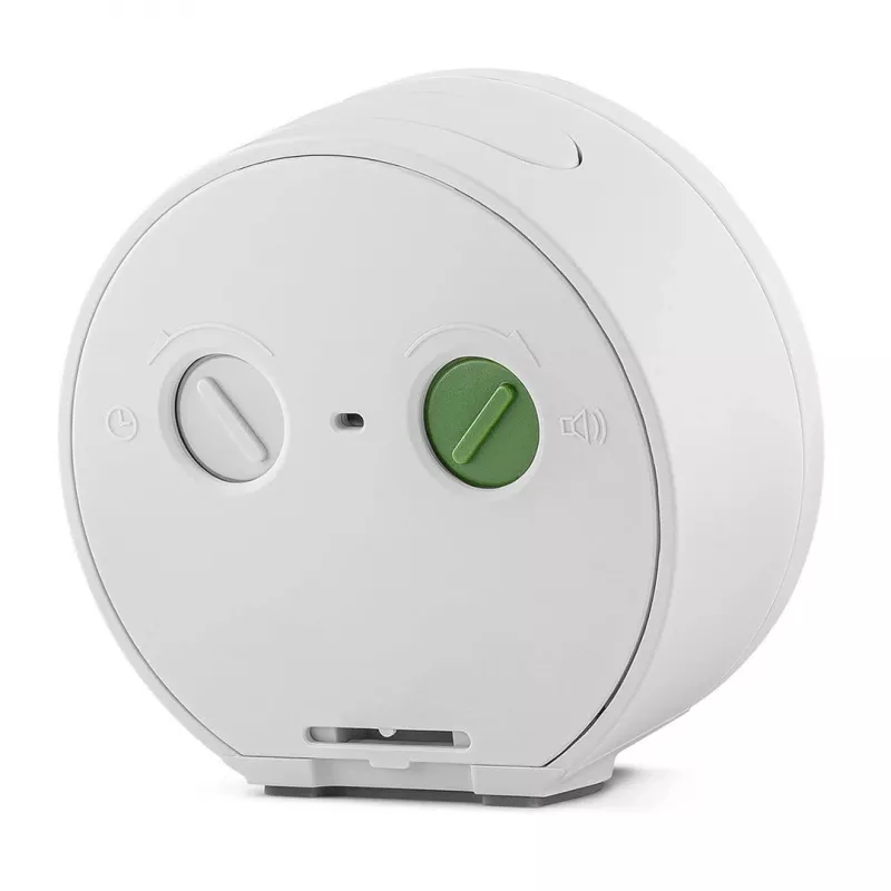 Braun BC12W kvarca modinātājpulkstenis, balts