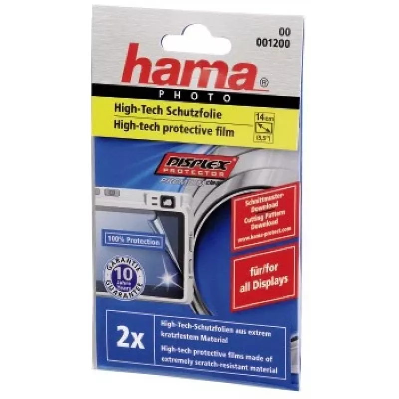 Hama 00001200 mobilā tālruņa ekrāna/aizmugures aizsargs