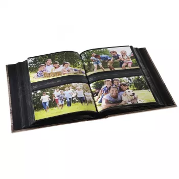 Hama Batzi fotoalbums brūns 200 loksnes 10 x 15 cm