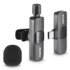 Hama Smart Wireless Melns Lavalier/Lapel microphone
