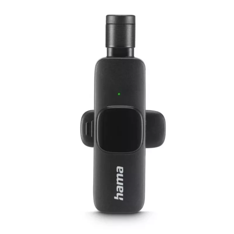 Hama Smart Wireless Melns Lavalier/Lapel microphone