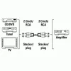 Hama 00011947 audio kabelis 1,2 m 2 × RCA Melns