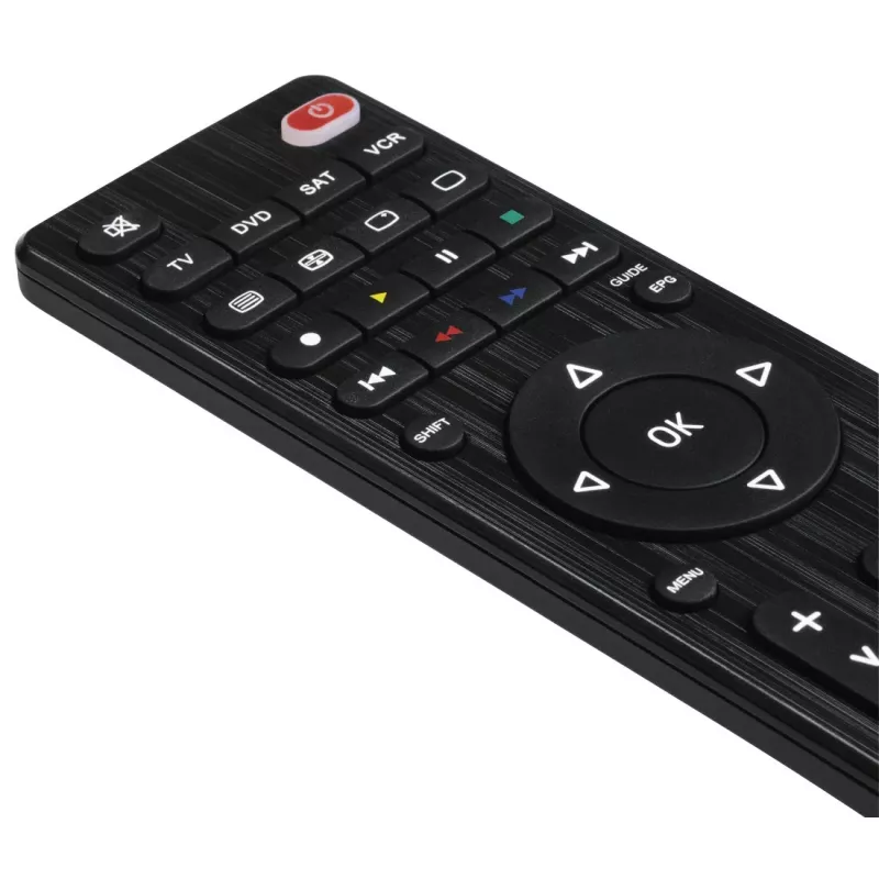 Hama 00012306 tālvadības pults IR Wireless DVD/Blu-ray, STB, TV, VCR Spiedpogas