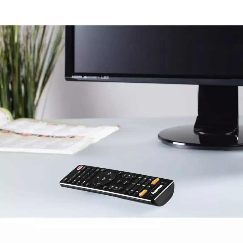 Hama 00012306 tālvadības pults IR Wireless DVD/Blu-ray, STB, TV, VCR Spiedpogas