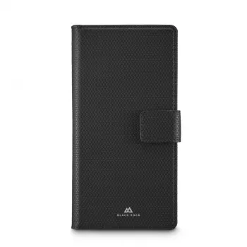 Mobilā tālruņa maciņš Melns Rock 00037343 — grāmatiņas stila maciņš Samsung Galaxy A37 5G, melns, 1 gab.