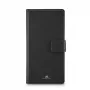 Mobilā tālruņa maciņš Melns Rock 00037343 — grāmatiņas stila maciņš Samsung Galaxy A37 5G, melns, 1 gab.
