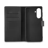 Mobilā tālruņa maciņš Melns Rock 00037343 — grāmatiņas stila maciņš Samsung Galaxy A37 5G, melns, 1 gab.