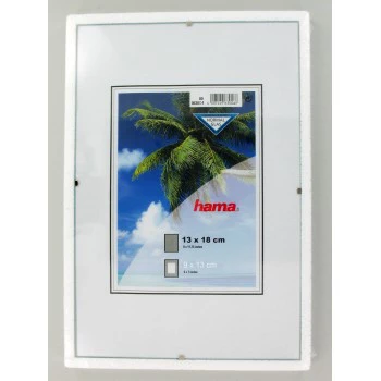 Hama Clip-Fix 13 x 18 caurspīdīgs stikla foto rāmis 9 x 13 cm