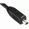 Hama USB 2.0 kabelis USB-A spraudnis - mini USB-B spraudnis (B4), 1,8 m USB kabelis USB A Mini-USB B Melns