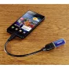 Hama USB 2.0 adaptera kabelis USB kabelis 0.15 m USB A Micro-USB B melns