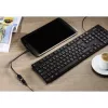 Hama USB 2.0 adaptera kabelis USB kabelis 0.15 m USB A Micro-USB B melns