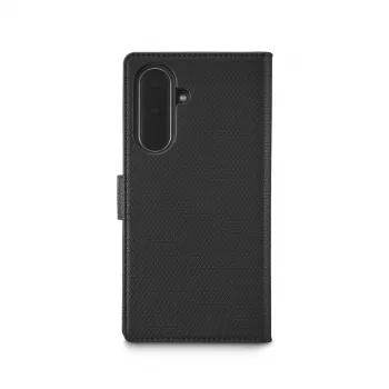 Mobilā tālruņa maciņš Melns rock 00080293 — grāmatiņas-stila maks Samsung Galaxy A57 5G, melns, 1 gab.