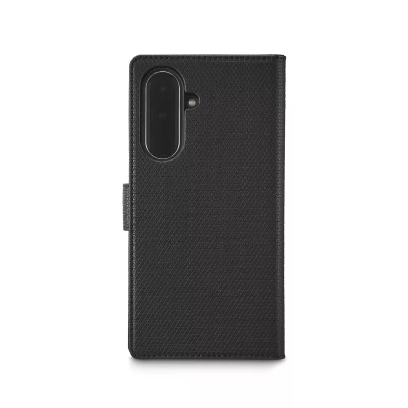Mobilā tālruņa maciņš Melns rock 00080293 — grāmatiņas-stila maks Samsung Galaxy A57 5G, melns, 1 gab.