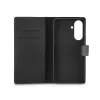 Mobilā tālruņa maciņš Melns rock 00080293 — grāmatiņas-stila maks Samsung Galaxy A57 5G, melns, 1 gab.