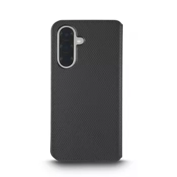 Mobilā tālruņa maciņš Melns Rock 00080294 — grāmatiņa/futlāris Samsung Galaxy A57 5G, melns, 1 gab.