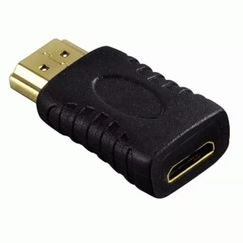 Hama HDMI 1.3 A/C (mini) HDMI 1.3 A HDMI 1.3 C-mini Melns