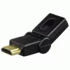 Hama Compact Adapter HDMI savienotājs - HDMI ligzda, grozāms, melns