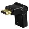 Hama Compact Adapter HDMI savienotājs - HDMI ligzda, grozāms, melns