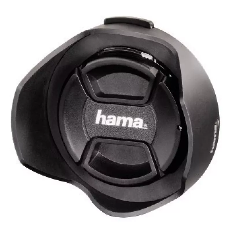 Hama 00093672 objektīva saules aizsargs 7,2 cm melns