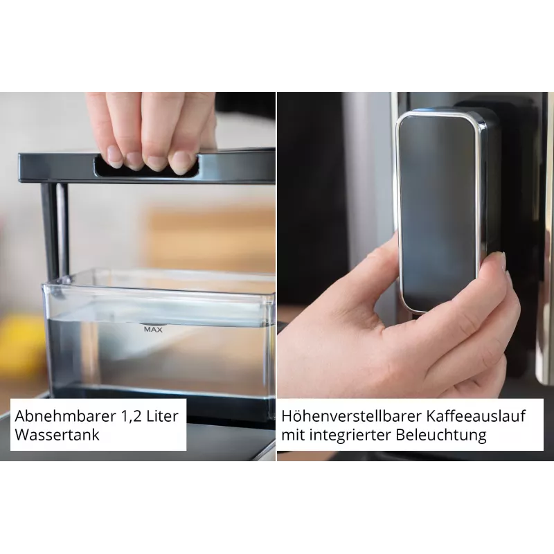 Unold Kaffeevollautomat LUCA 28835 pilnībā automātiskais 1,2 L