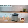 Unold saldējuma gatavotājs Gelato 1,5 L, tradicionālais saldējuma gatavotājs, 1,5 L, 1 bļoda, melns, nerūsējošais tērauds, 30 min, LCD